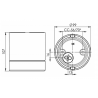 IE_6053-000-10 Ifo Electric Light On without shade white IP20