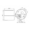 IE_8200-209-10 Ifo Electric Opus 100/100 Sauna IP44 G9