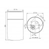IE_7244-510-10 Ifo Electric Opus 120/200 clear glass IP54
