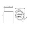 IE_7113-520-10 Ifo Electric OpenTina frosted glass